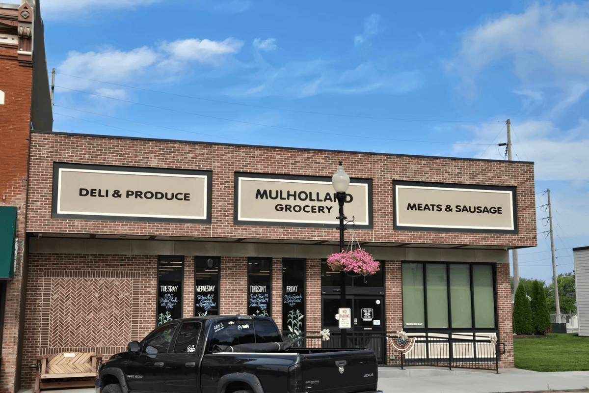 Mulholland Grocery Storefront of Mulholland Grocery